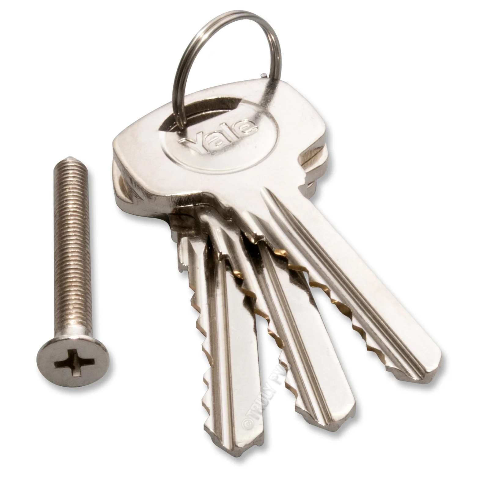 Yale Standard Euro Cylinder (Nickel) - Image 3