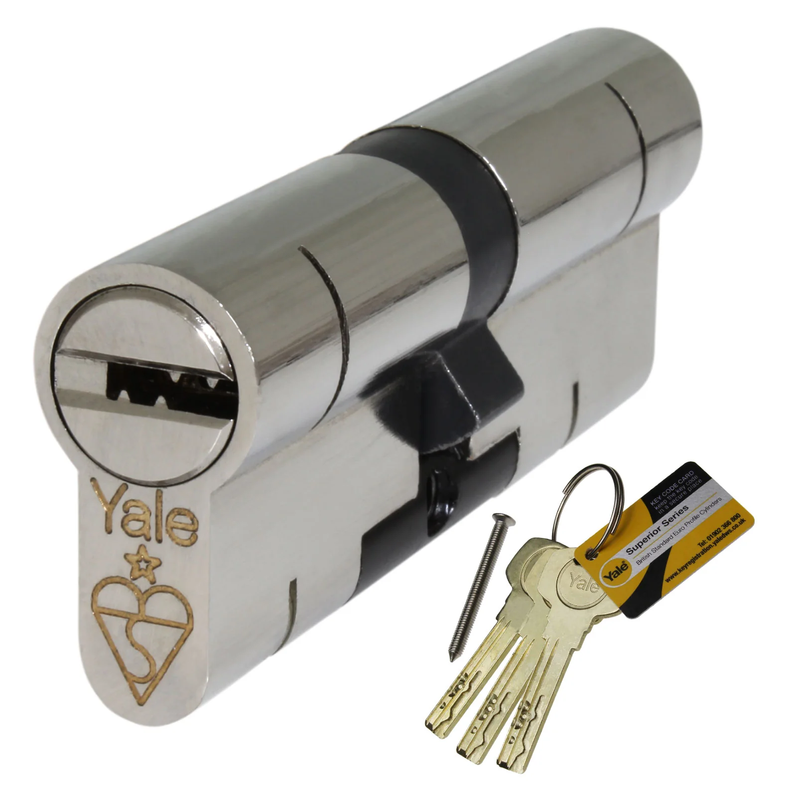 Yale Superior Keyed-Alike Euro Cylinder Pair - Image 8