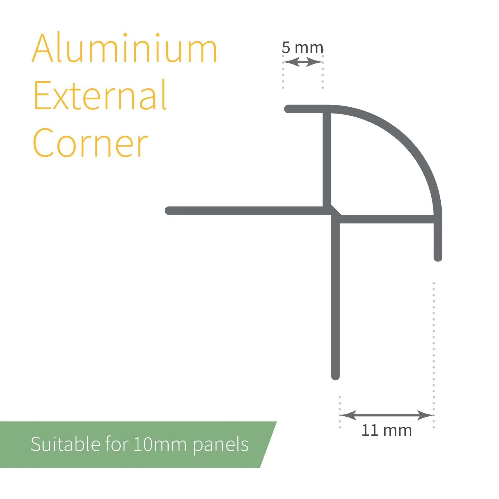 Zest 10mm Wall Panel Trims - Image 23