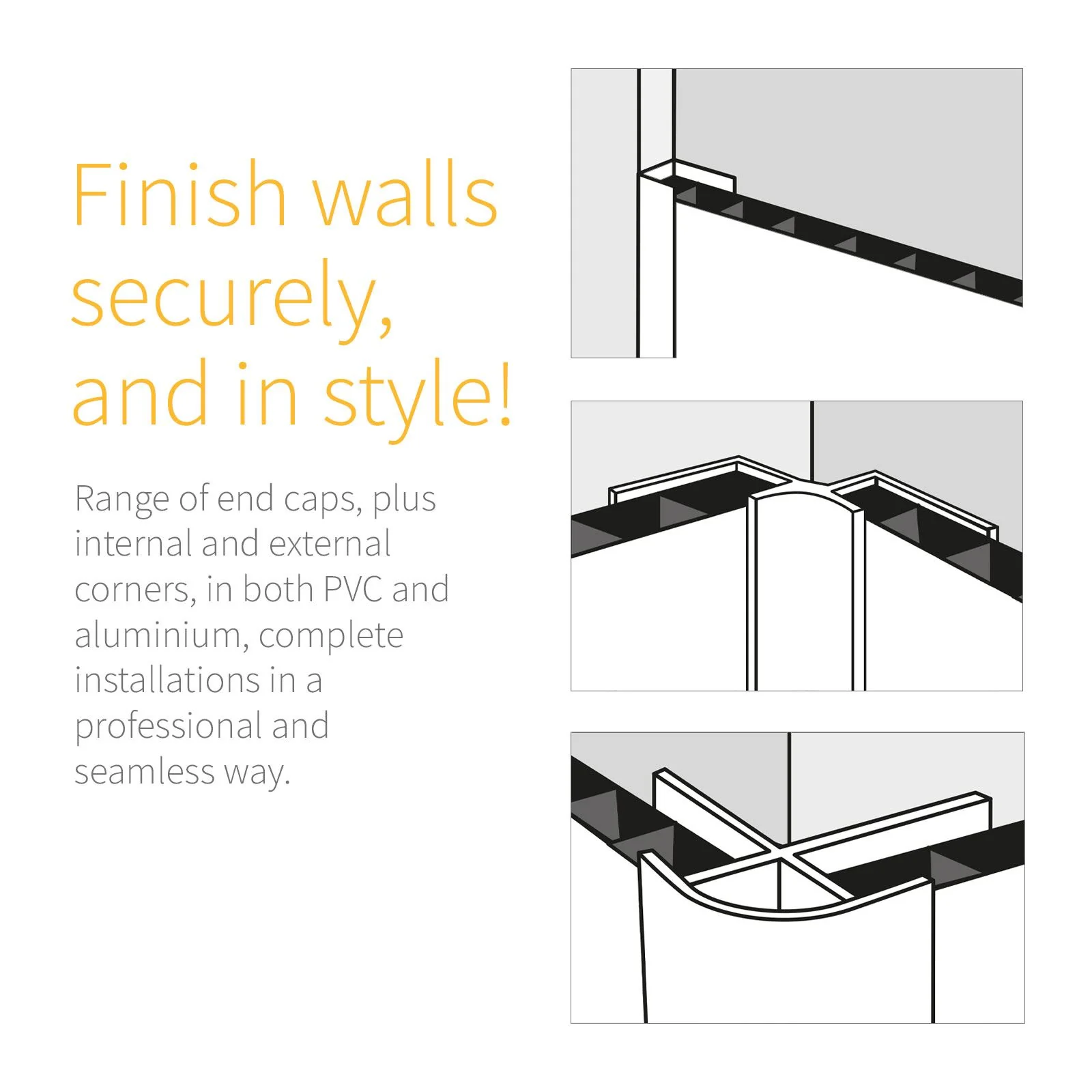 Zest 5mm Wall & Ceiling Panel Trims - Image 4